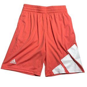 Adidas Boys Turbo Pink Basketball Shorts Unisex